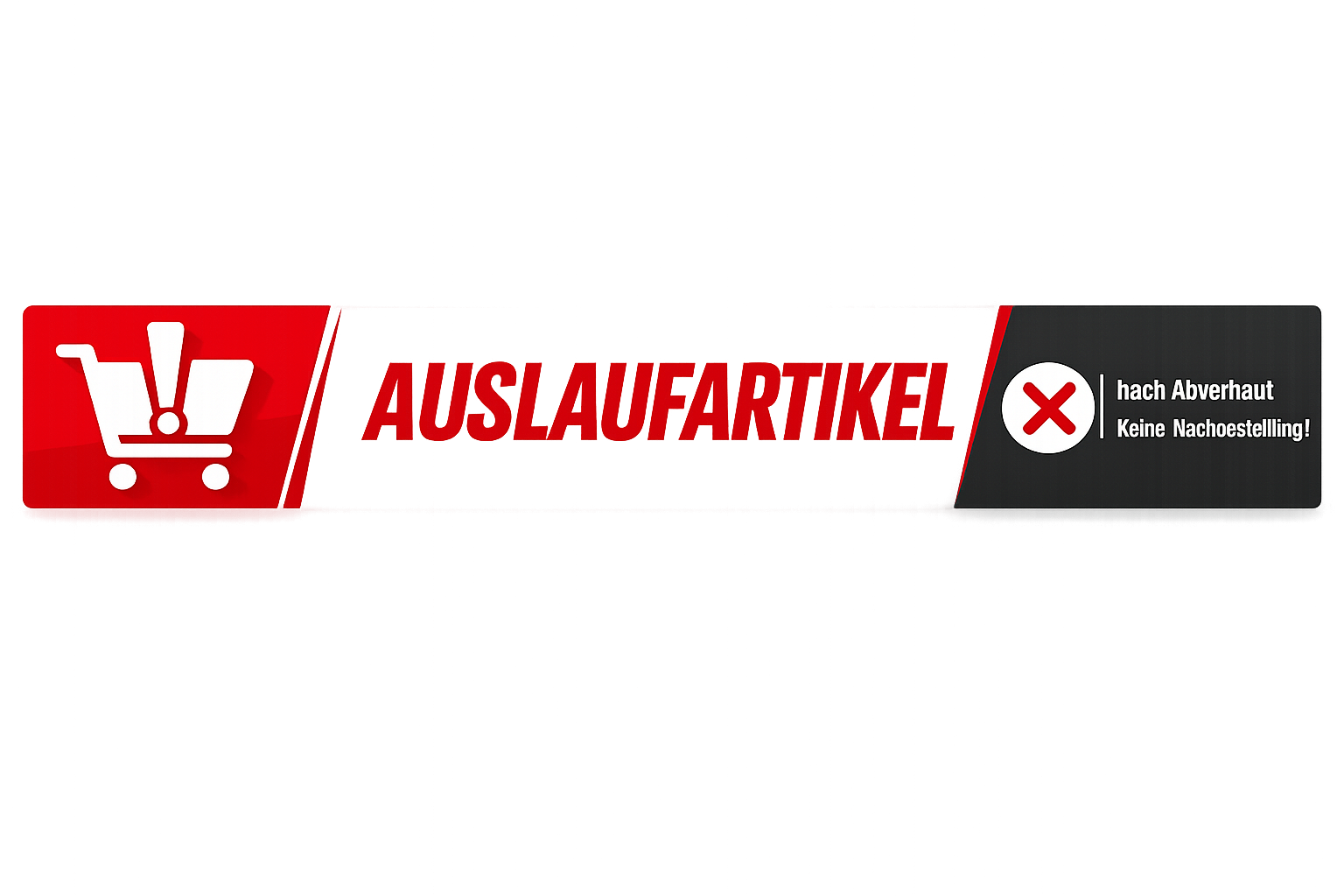 Auslaufartikel – Keine Nachbestellung!