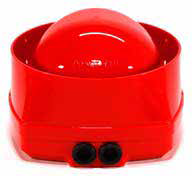 IQ8Alarm Plus Akust. Signalgeber EN54-3, Gehäuse rot