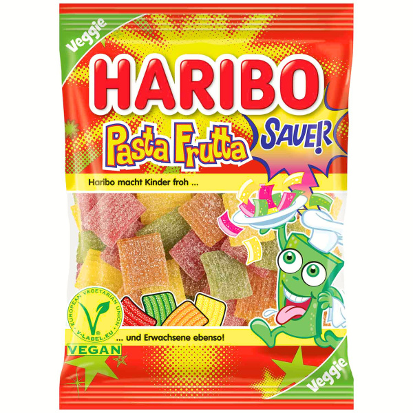 Gratis ab 100 € Bestellwert | Haribo Pasta Frutta sauer vegan 160g