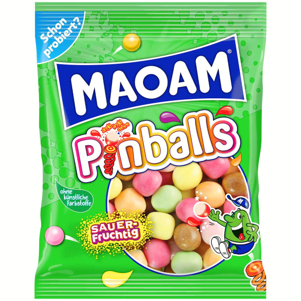 Gratis ab 150 € Bestellwert | Maoam Pinballs 200g