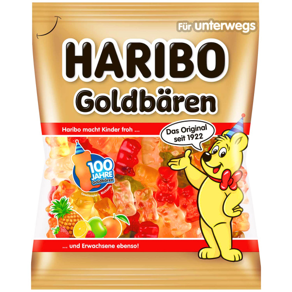 ab 100 € Bestellwert | Harbio Goldbären 100g