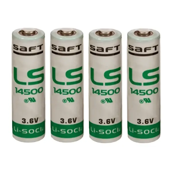 Lithium-Batterie 3,6 V 2600 mAh Saft LS (VPE = 4 Stück)
