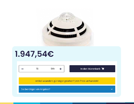 Rabattrechner Schritt 1